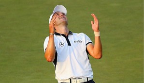 Ärgerlich: Martin Kaymer scheiterte an Jim Furyk bereits in der ersten Runde