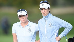 Sandra Gal (r.) und Caroline Masson (l.) starteten durchwachsen ins Turnier in Naples