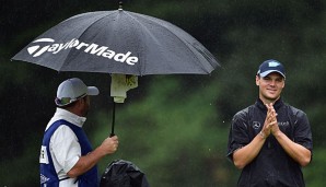 Der Regen hat Martin Kaymer einen Strich durch die Rechnung gemacht