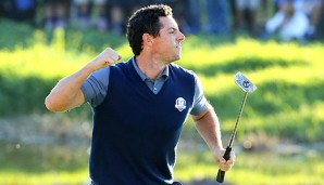 Rory McIlroy beendete den ersten Tag eindrucksvoll mit einem Eagle