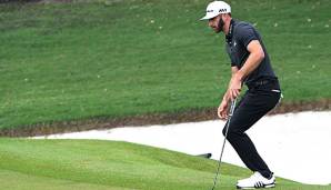 Dustin Johnson beim Abschlag in Shanghai