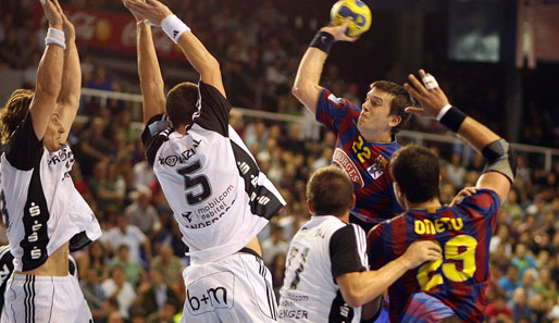 Der THW Kiel trifft im Champions-League-Viertelfinale auf den FC Barcelona