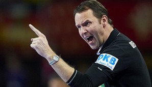 Dagur Sigurdsson und das DHB-Team müssen zum Hauptrunden-Abschluss gegen Dänemark ran