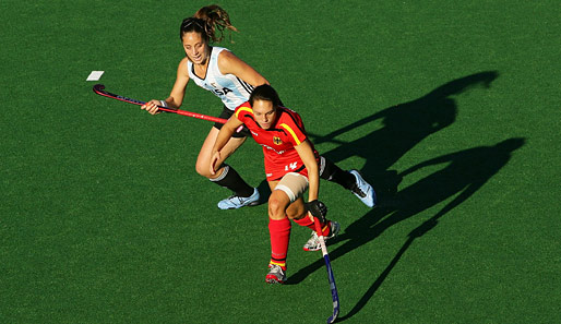 Die Hockey-Damen erkämpften ein 2:2 gegen Argentinien im zweiten Vorrundenspiel