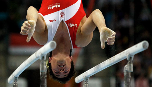 Philipp Boy gewann in Rotterdam Silber im Mehrkampf