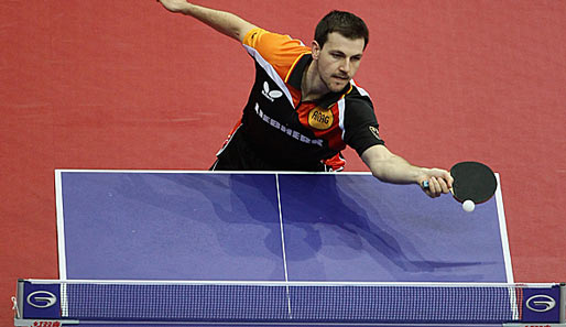 Timo Boll musste beim World Cup in Paris früh die Segel streichen