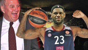 Hoeneß und LeBron: Zwei, die sich mögen