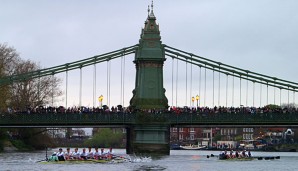 Das Boat Race auf der Themse genießt Legendenstatus