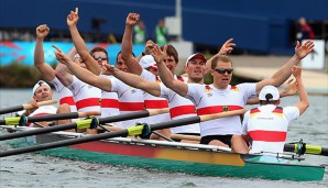 Der Deutschland-Achter hat in London olympisches Gold geholt