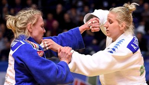 Luise Malzahn (l.) gewann bei der EM Bronze im Einzel