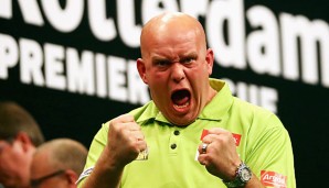 Michael van Gerwen will den 16-fachen Weltmeister Phil Taylor erneut bezwingen