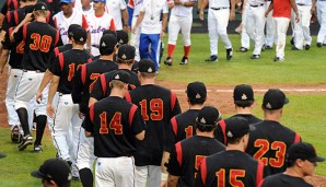 Die deutsche Baseballnationalmannschaft holte einen wichtigen Sieg gegen Großbritannien