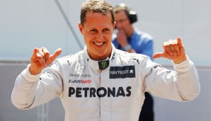 Michael Schumacher ist zusammen mit Magdalena Neuner geehrt worden