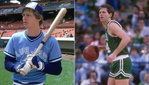 DANNY AINGE: Die spätere Celtics-Legende spielte parallel zu seiner College-Ausbildung an der BYU drei Jahre lang für die Toronto Blue Jays. Danach entschied er sich 1981 für Basketball und gewann mit den Celtics zwei Titel