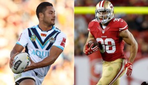 JARRYD HAYNE: Der Rugby-League-Star aus Australien unterschrieb 2015 bei den San Francisco 49ers und kam in acht Spielen zum Einsatz. Dann war auch schon wieder Schluss, er ging nach Down Under zurück