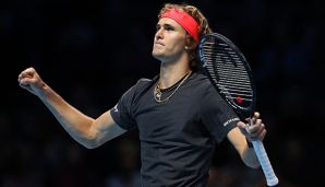 Alexander Zverev steht bei den ATP-Finals im Halbfinale.