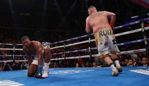 Weil Miller dreimal durch die Dopingprobe rasselte, trat an seiner Stelle ein gewisser Andy Ruiz Jr. gegen Joshua an. Joshua unterschätzte den etwas dicklichen US-Amerikaner, erlitt seine erste Niederlage im Ring und war alle seine WM-Titel los.