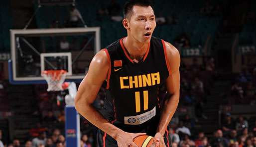 China-Star Yi Jianlian punktete stark - und avancierte bei der WM zudem zum besten Rebounder