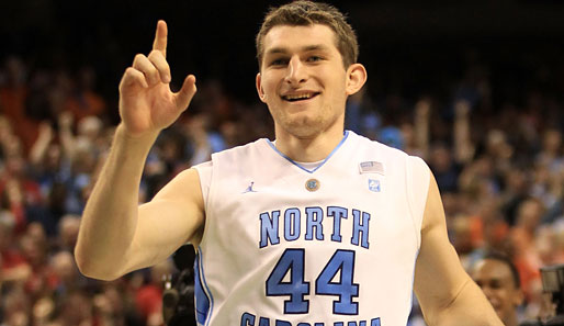 Tyler Zeller erzielte in der letzten Saison im Schnitt 15,7 Punkte für die Tar Heels