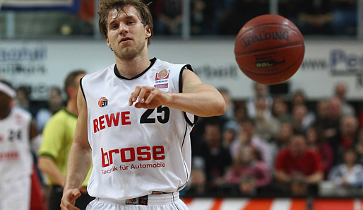 Mit 20 Punkten der beste Werfer der Brose Basktes Bamberg: Anton Gavel