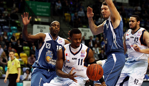 Brandon Brooks, hier mit der Nummer 11 und noch bei Bremerhaven, wird bald Phoenix