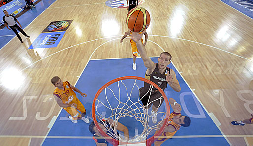 Tim Ohlbrecht und das DBB-Team testen gegen Mazedonien für die EM in Litauen