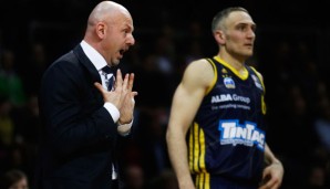 Sasa Obradovic (l.) begrüßt zur neuen Saison mit Sven Schultze lediglich einen alten Bekannten