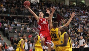 Nihad Djedovic (l.) überzeugte auch bei Bayerns Sieg in Ludwigsburg