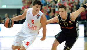 Alessandro Gentile (l.) war Italiens Topscorer bei der EuroBasket