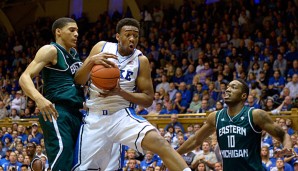 Jabari Parker (m.) gilt als großes Talent im amerikanischen College-Basketball