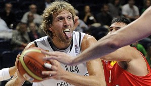 Es ist noch offen, ob Dirk Nowitzki wieder für die Nationalmannschaft auflaufen wird