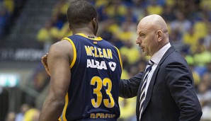 Sasa Obradovic kann die Beschwerden seines Stars Jamel McLean nicht nachvollziehen