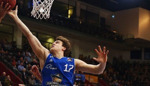 Johannes Voigtmann erzielte beim Sieg seiner Skyliners 17 Punkte