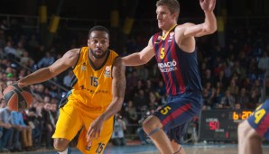 Reggie Redding (l.) spielt seit 2013 für Alba Berlin