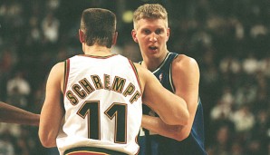 Detlef Schrempf und Dirk Nowitzki waren einst sportliche Gegner