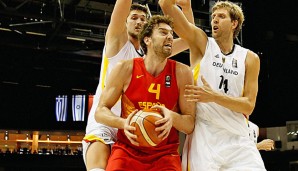 Pau Gasol und Dirk Nowitzki trafen in unzähligen Duellen aufeinander