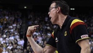 DBB-Coach Chris Fleming kann mit der Leistungssteigerung gegen Island zufrieden sein