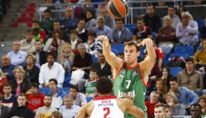 Johannes Voigtmann verlor mit Saski Baskonia gegen Unicaja Malaga