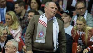 Uli Hoeneß ist nach dem historischen Pokalerfolg "sehr stolz" auf seine Basketballer.