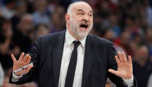 Der Trainer von Real Madrid Pablo Laso erlitt während der Basketball-Playoffs der spanischen ACB einen Herzinfarkt.