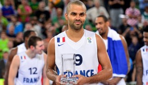 Tony Parker war mit 19,0 Punkten im Schnitt Topscorer der diesjährigen EuroBasket