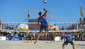 Beim Turnier in Long Beach verpasste das deutsche Duo das Podium