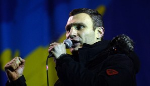 Witali Klitschko führt derzeit in seinem Heimatland die Opposition an