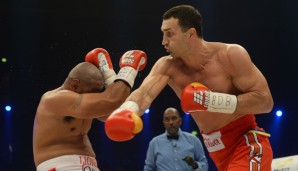 Wladimir Klitschko hatte mit seinem Gegner Alex Leapai keine Mühe