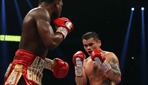 Marcos Maidana (r.) ließ unter Trainer Roberto Garcia Adrien Broner keine Chance