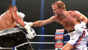 Stefan Härtel (r.) besiegte Olegs Fedotovs nach Punkten