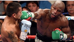 Der Fight zwischen Floyd Mayweather jr. (r.) und Manny Pacquiao ist endlich fix