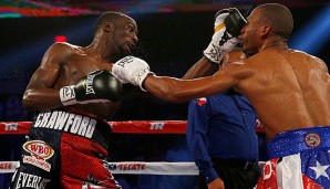 Terence "Bud" Crawford feierte seinen Debüt-Titel im Junior-Weltergewicht der WBO