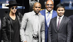 Floyd Mayweather und Manny Pacquiao treffen am Samstag in Las Vegas aufeinander