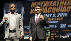 Am 2. Mai duellieren sich Floyd Mayweather und Manny Pacquiao